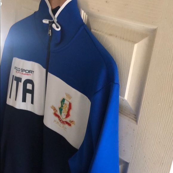 Polo fleece track jacket - Picture 3 of 4